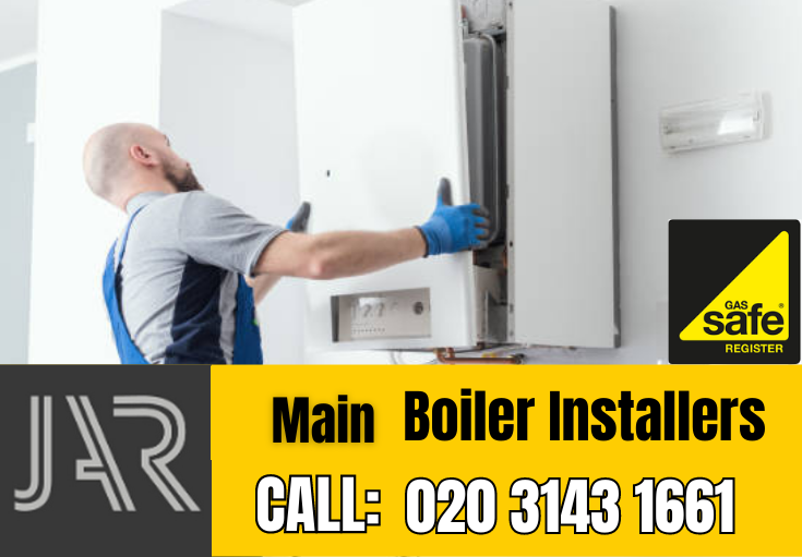 Main boiler installation Dalston